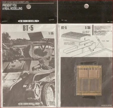Show Modelling BT-5 Soviet Russian Tank Photo-Etch for 1/35 Scale Model Kit