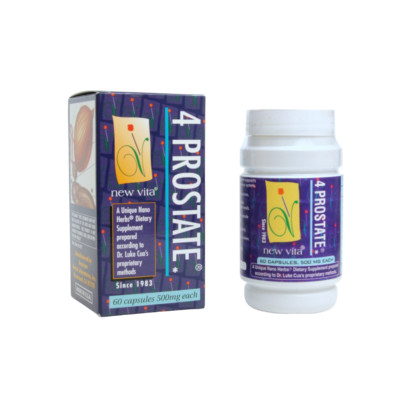 Chinese Herbal Supplements Mens Health New Vita 4 Prostate USA Made 
