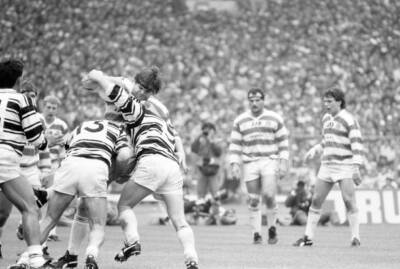 Wigan 28 24 Hull Rugby League Challenge Cup Final Wembley Sta- 1985 Old Photo 9