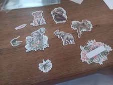 6X PAPER DIE CUTS FOR SCRAPBOOKING/JOURNALS MIXED PD168 