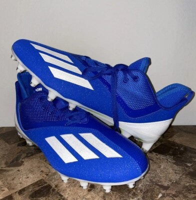 Adidas Adizero Scorch 2 Sm Football Cleats Blue White Men\'s Size 13 GZ0403 NEW adidas | Shoes | Adidas Adizero Scorch 2 Sm Football Cleats  main image 3
