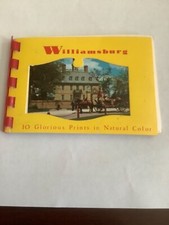 Mini FOLDER-WILLIAMSBURG, VIRGINIA-10 VIEWS