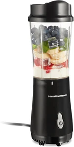 Portable Blender for Shakes and Smoothies with 14 Oz BPA Free Travel Cup and Lid