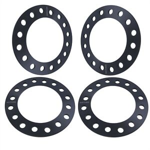2pc 1//2 inch 8x6.5 Wheel Spacers 8 lug Flat Billet Spacer T6061 Fits Dodge Ford