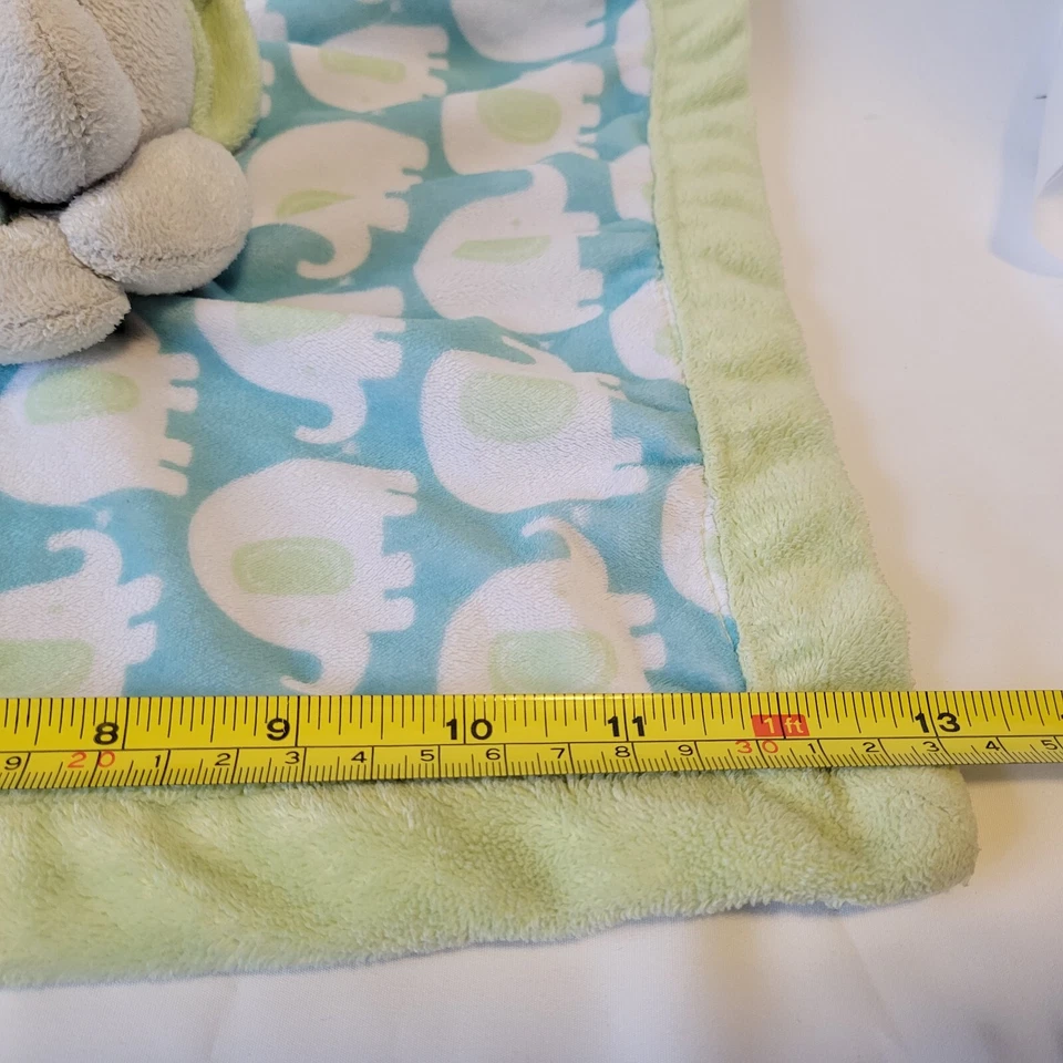 Carter's серый слон w/Lovey, который имеет слонов на нем безопасности одеяло - Изображение 4 из 4