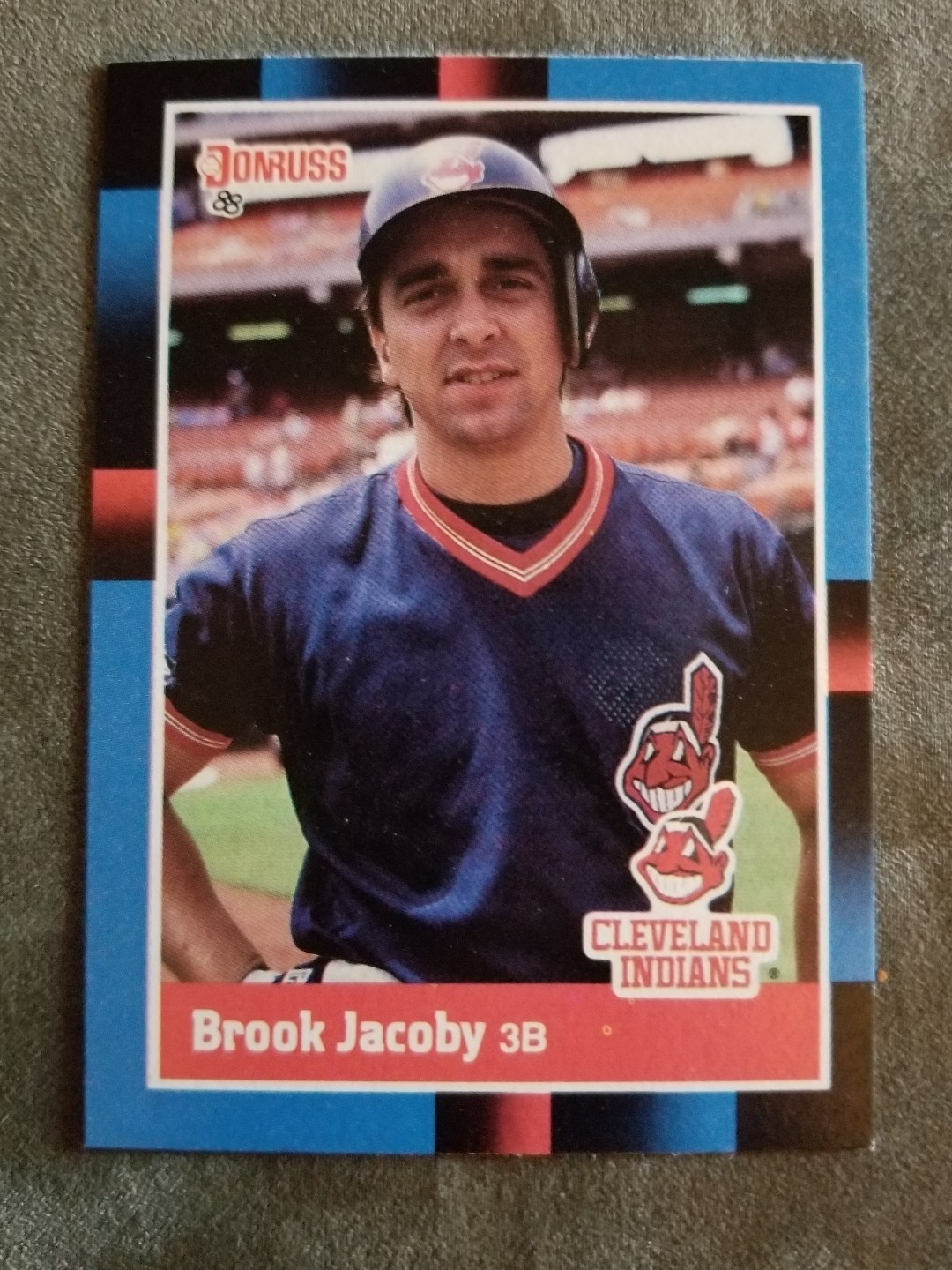 Brook Jacoby (Indians) #131 Donruss 1988