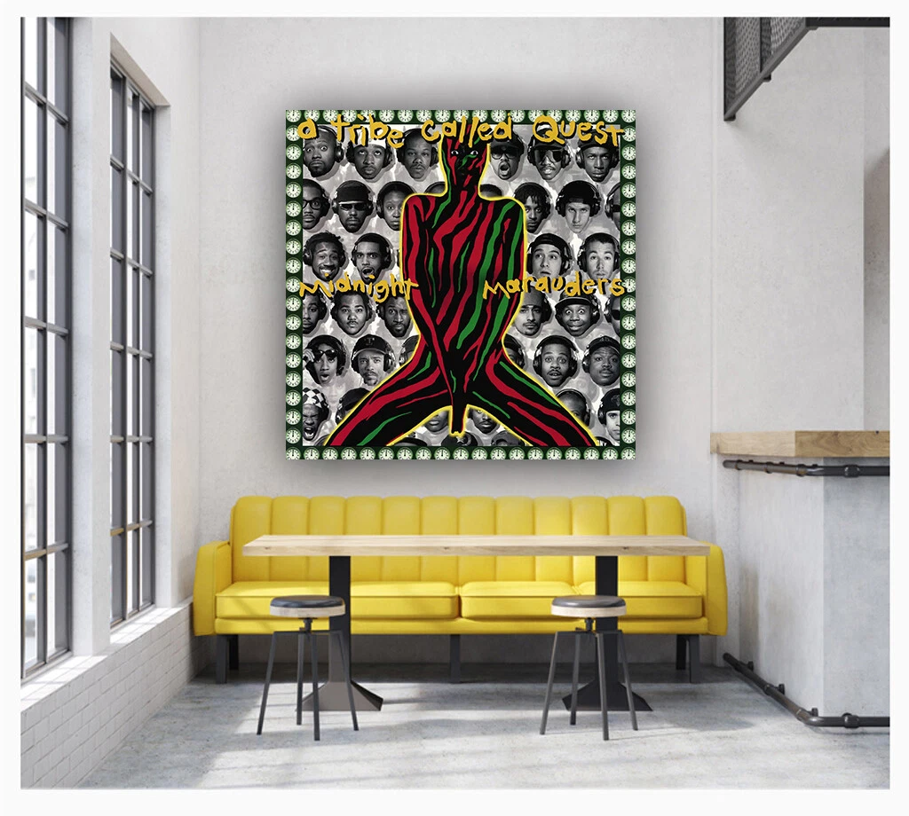 A Tribe Called Quest - Electric Relaxation Poster Art silk Print 24x24" 32x32"