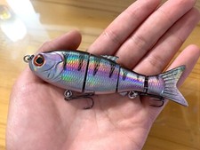 Realistic WRAPPED AND PAINTED 5" SWIMBAITS - Awesome for bass!