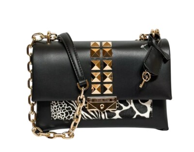 MICHAEL KORS CECE MEDIUM FLAP POCKET SHOULDER CROSSBODY BAG