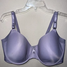 Olga By Warner’s No Side Effects Underwire Bra GB0561A 40D Full Figure Purple