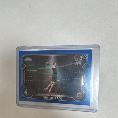 Topps Chrome Cooper Flagg Moment in Time MT-16 RC Dallas Mavericks /150