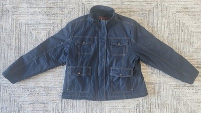 Outback Trading Co Oilskin Field Blue Ridge Jacket Men's Extra Large Lined 29665
