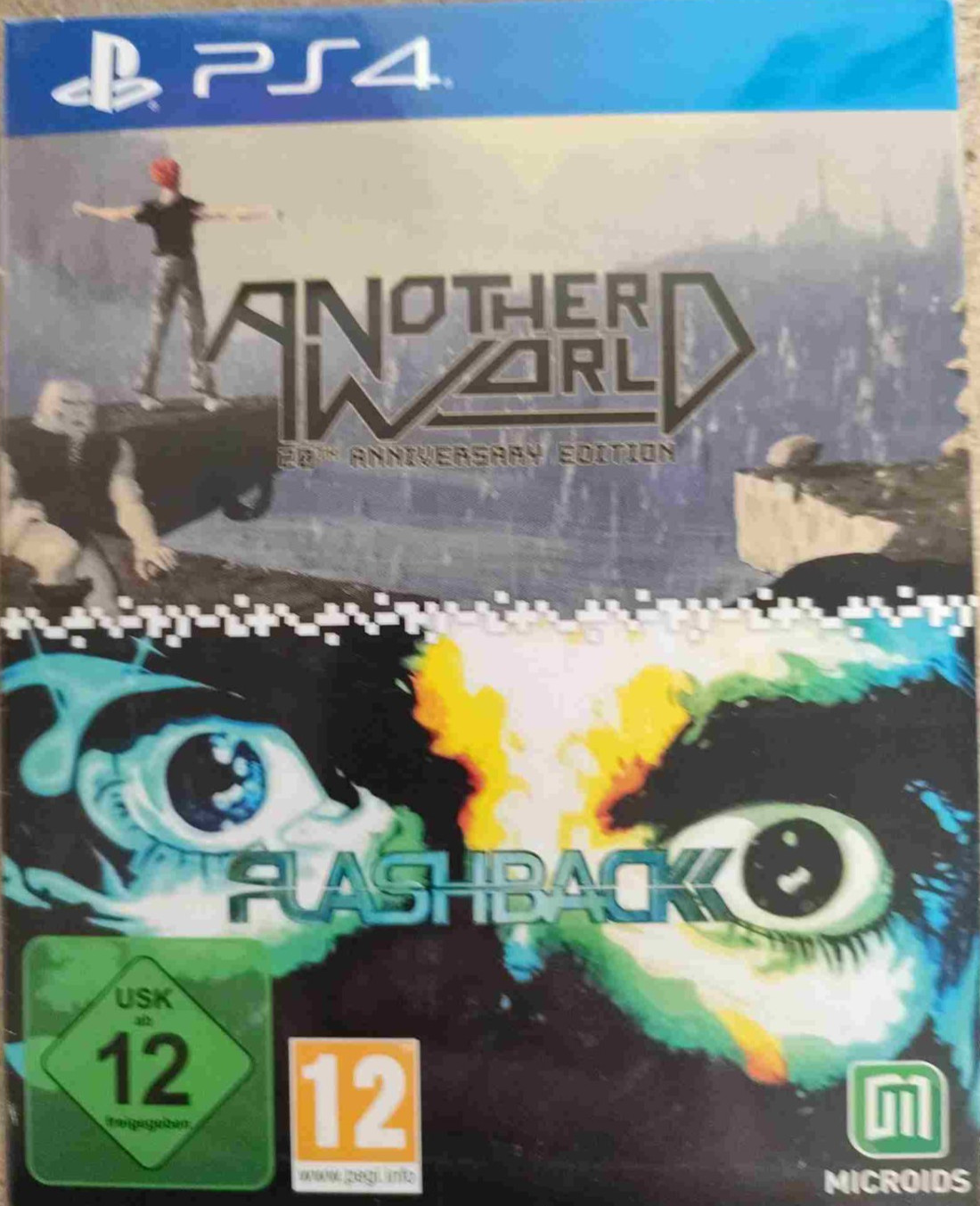 Another World + Flashback - 20th Anniversary Edition (EU Import) PS4 NEW