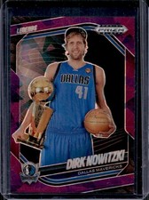 2024-25 Panini Prizm Black Dirk Nowitzki Legends Purple Ice Prizm #/149