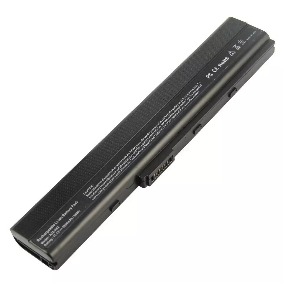 Batería para portátil A32-K52 para ASUS A52F A52J K52F X52N X52J X52F K52D K52J X5IJ P42 Foto 2 de 4