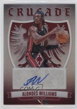 2023-24 Panini Phoenix Crusade Signatures Alondes Williams #CS-AWI Auto 5l0