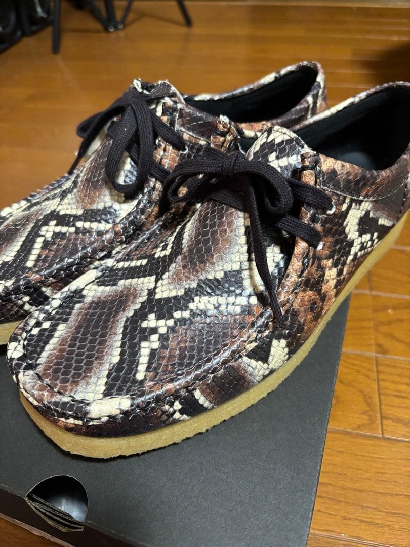 Clarks wallaby python pattern - image 1