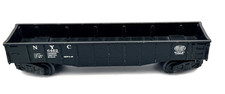 Lionel Post War New York Central 6462 Black Gondola Lot D