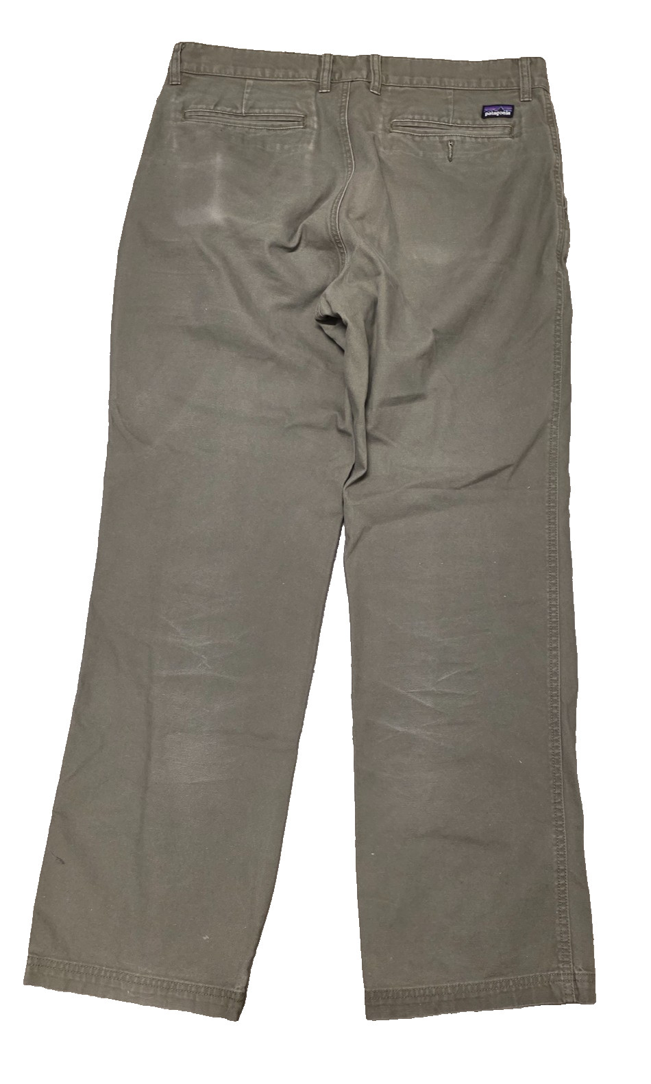 Patagonia Duck Pants Mens 34 (34x30.5) Brown Organic Cotton Straight Leg 56825 thumbnail 2