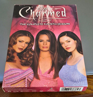 Charmed Complete Fourth Season 4 DVD Full Screen English/French NR Sleeve