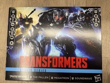 Transformers Revenge of The Fallen Studio Series Megatron Soundwave 3 Pack New