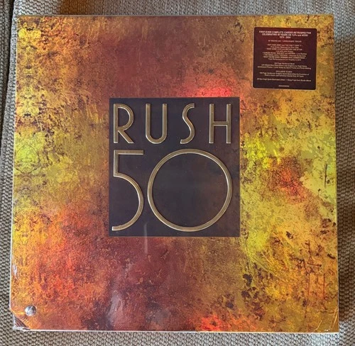 Rush – “Rush 50” 7 x LP + 4 x CD BOX SET Sealed
