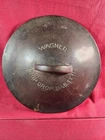 Antique Wagner Cast Iron Drip Drop Domed Self Baster Lid No8 Pat 1922