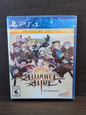 The Alliance Alive HD Remastered  Awakening Edition  (PS4) New Sealed 