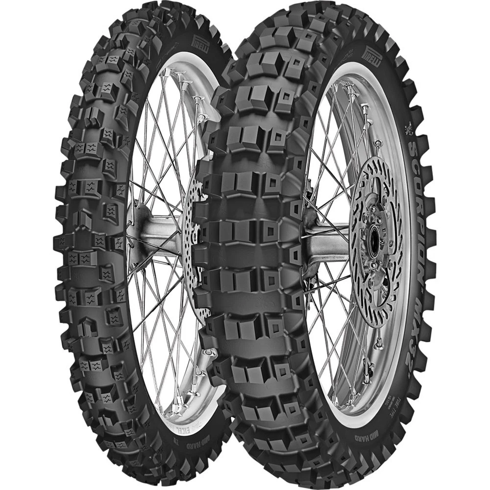 Pirelli Scorpion MX 32 Mid to Hard Terrain For HUSQVARNA WR 360 1998-2002,2004 Foto 2 de 4