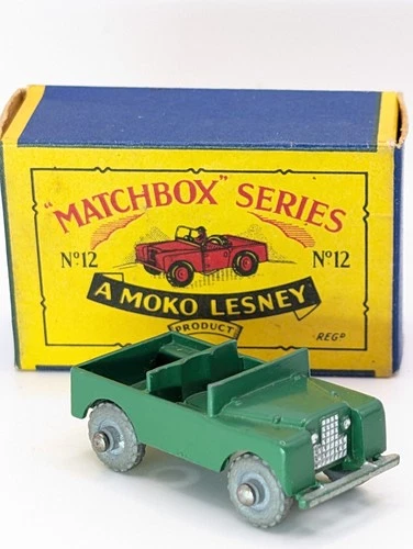 MATCHBOX LESNEY 12a Land Rover 1955 MW original vintage diecast toy truck