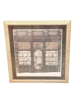 Vintage Art Print Luv Puan Les Dentelles De La Grande Place A Brnxelle 20 X 22.5