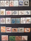 HORSES IN WAR. MAILCOACH. CARRIAGE. COLLECTION # 2: 132 STAMPS. LOT IN GERMANY — photo 9