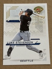 2025 Panini Prospect Edition 136 Luke Stevenson Gold Foil /10 SSP
