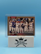 2026 Topps Series 1 Texas Rangers Team Card #258 Gold /2026
