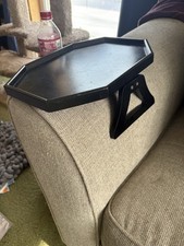 Clip On Table Top For Arm Chair Or Couch Black
