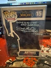 Funko Arthas the Invincible #15 Autographed OG