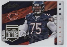 2016 Panini Absolute Unsung Heroes Die-Cut Kyle Long #15 1s8