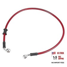 Universal 70cm 27.56" Motorcycle Brake Clutch Oil Hose Line Pipe 28 Inch Red