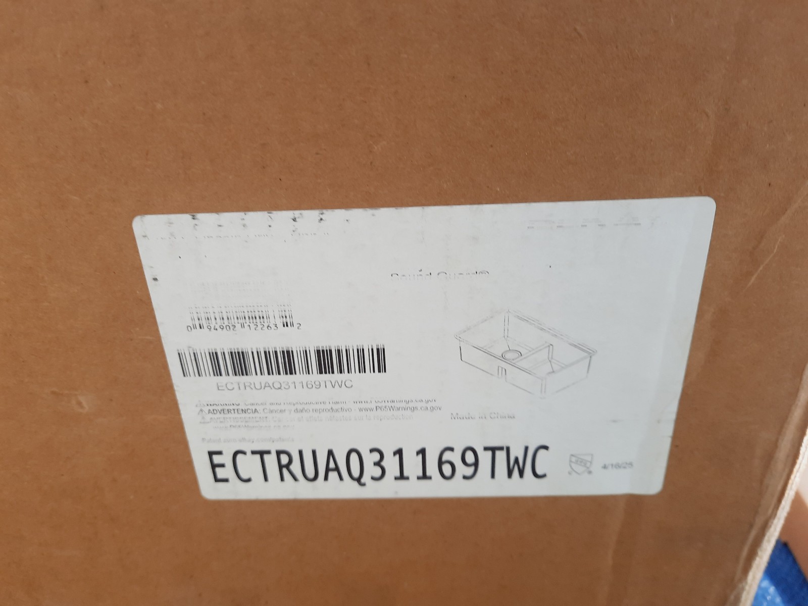 Elkay ECTRUAQ31169TWC Crosstown 31-1/2" Undermount Double Basin - Stainless