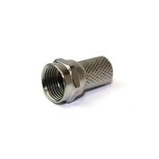 F-Connector Screw On End for Satellite Virgin Coaxial Cables RG6