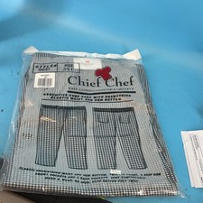 New Baggy Chef Pants in stripe, black, checkered, pinstripe 3xL