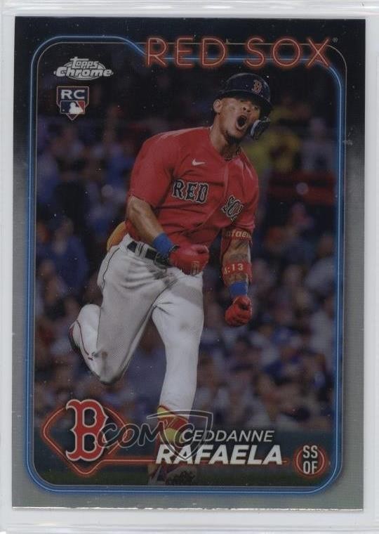 2024 Topps Chrome Refractor Ceddanne Rafaela #118 1n6g