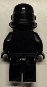 Lego Star Wars TIE Interceptor Pilot Black Head Minifigure 6206 7659 (sw0035b)