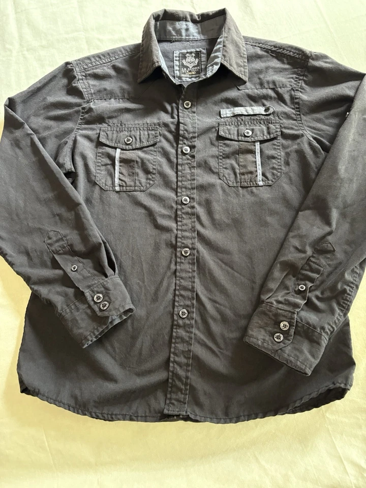 Black long sleeve shirt For Boy/Teenager - image 4 of 4