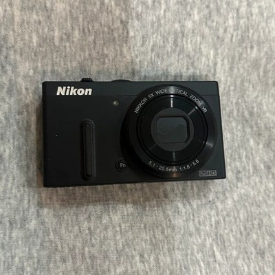 Nikon Coolpix P330 Digital Camera Black 12.2 MP 5x Optical Zoom