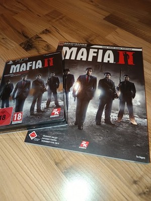Playstation 3 Mafia II Collector's Edition Spiel und Lösungsbuch Top Zustand