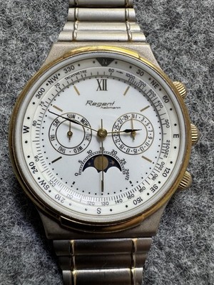 Regent Habmann Mondphase Chronograph