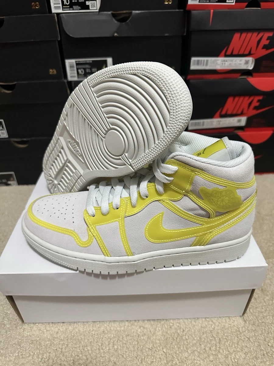 Jordan 1 LX Mid Off White Opti Yellow W for sale | eBay