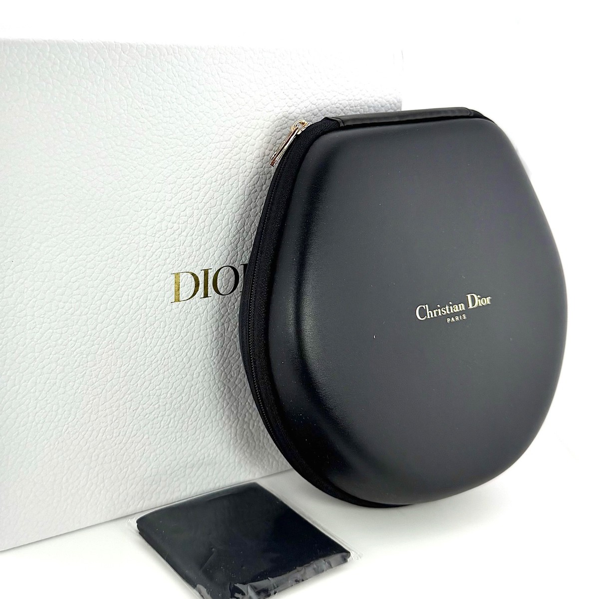 Christian Dior 卓上ミラー 1pc. CHRISTIAN DIOR VERY VERYDIOR Black Cannage M1U Visor Mask