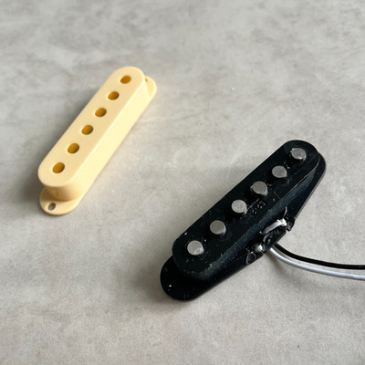 AlNiCo V Stratocaster Strat Pickup Bridge 6K Staggered Flat Top Pole Pieces